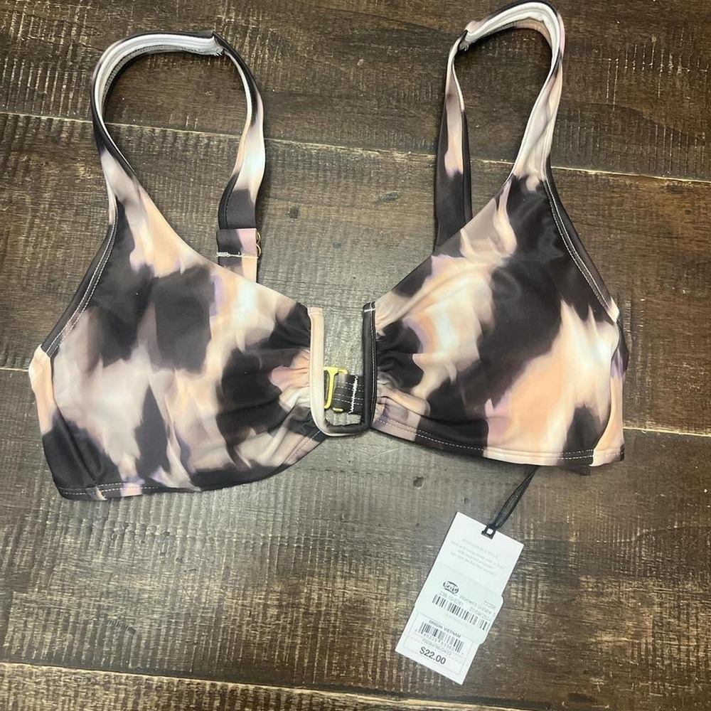 Shade & Shore Tie-Dye bikini top #bikinilife